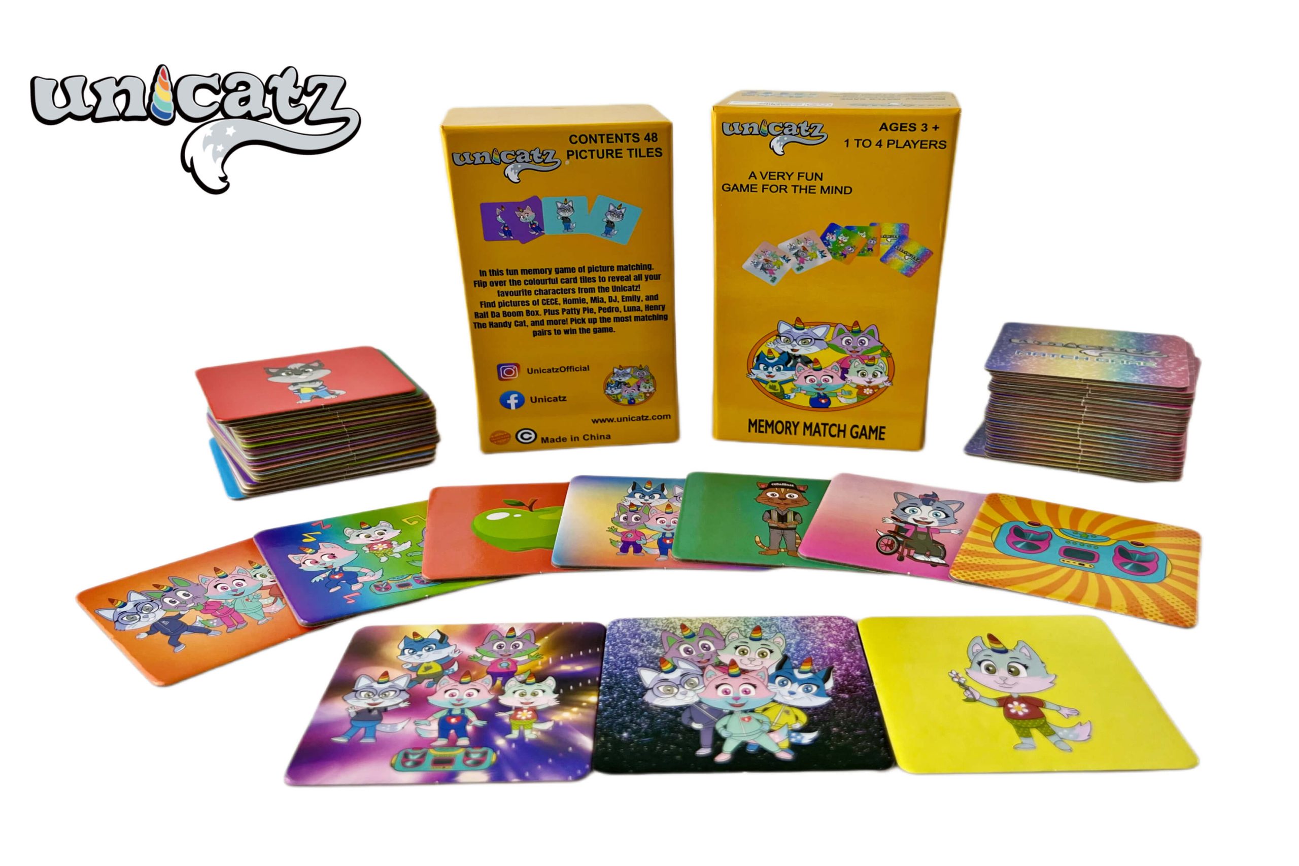 Memory Match Game, 48 PCS