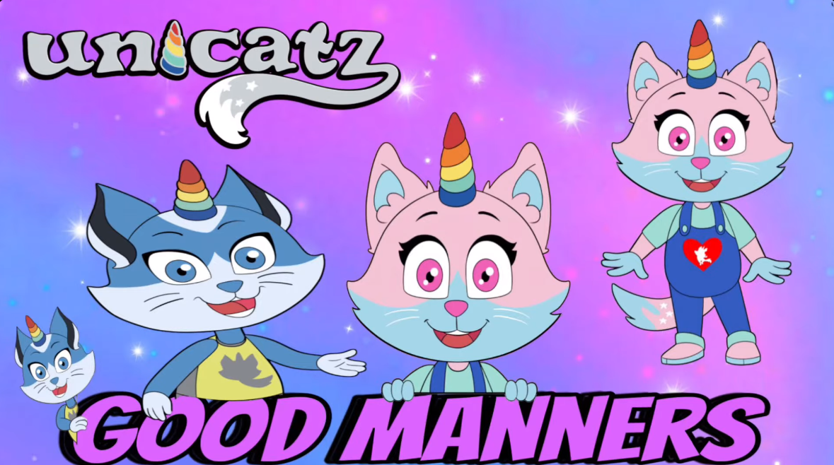 Having Good Manners Is The New Cool | Unicatz CeCe | Fun Education Videos For Kids.