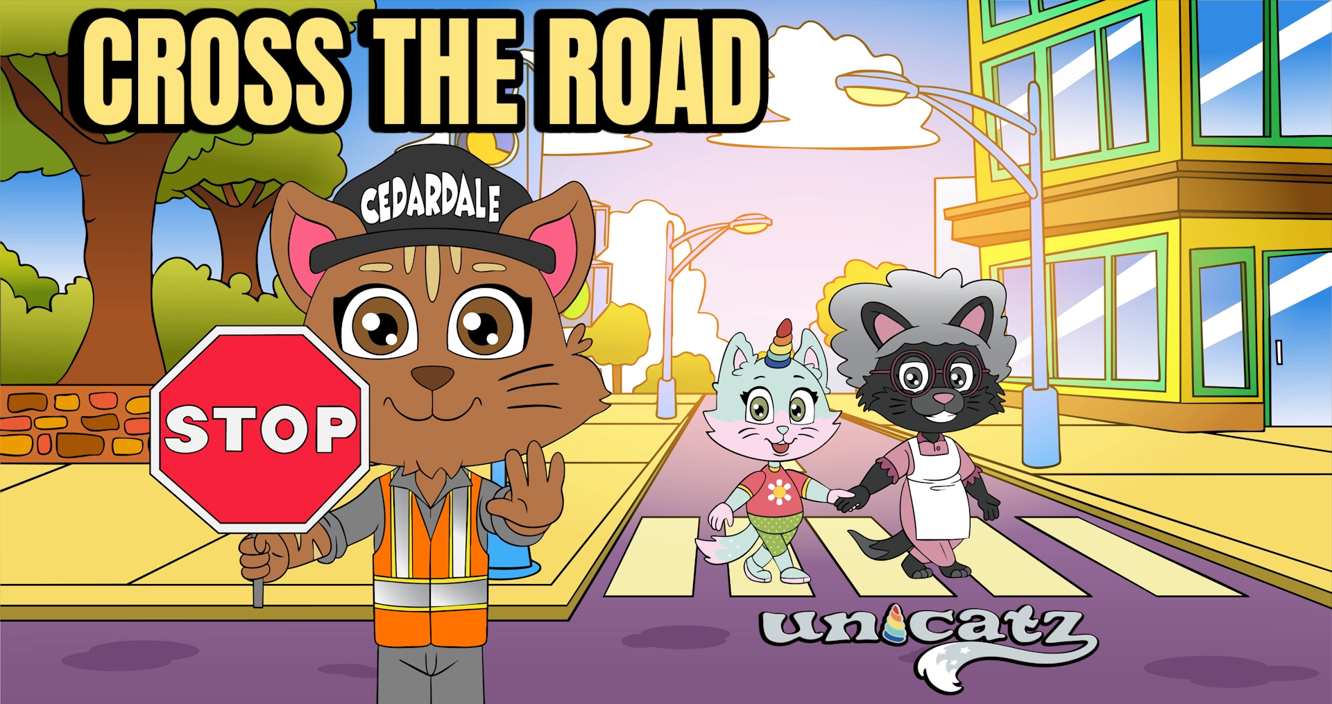 7. Cross The Road| By Unicatz (Kids Road Safety Song)